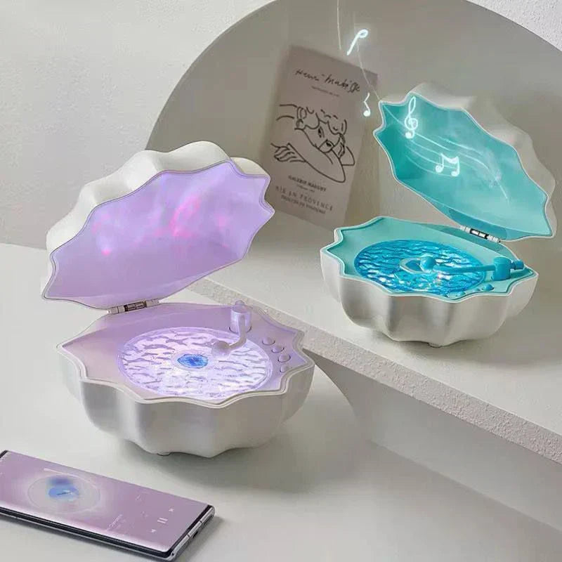 Shell Lamp with Bluetooth Speaker